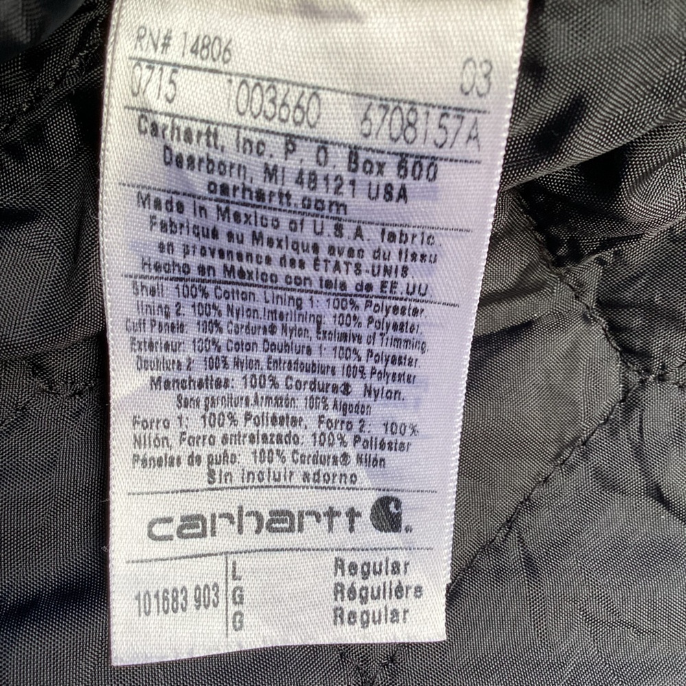 Carhartt Tan Military Field Jacket - Picture 6 of 14